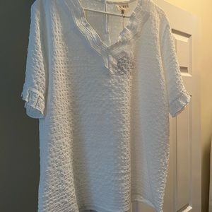 Boutique blouse white size XL